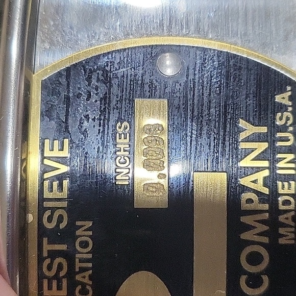 FISHER SCIENTIFIC USA STANDARD TESTING SIEVE SIZE No. 60 - Picture 6 of 9